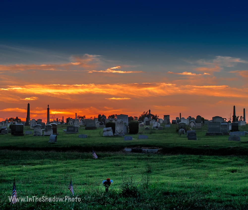 Sunset Cedar Hill Cemetary